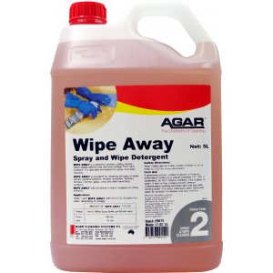 Agar Wipe Away Spray & Wipe 5ltr