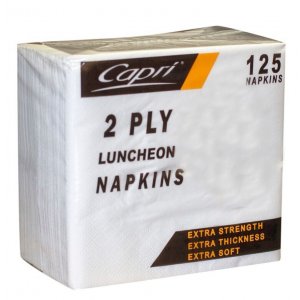 Napkin Lunch 2ply White C-nl0120