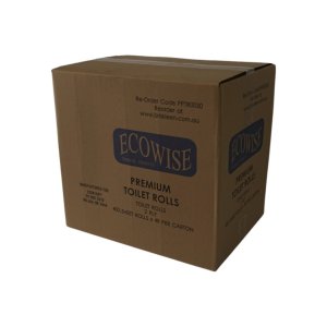 Ecowise Premium T/rolls 48ctn 400 Sheet 2ply