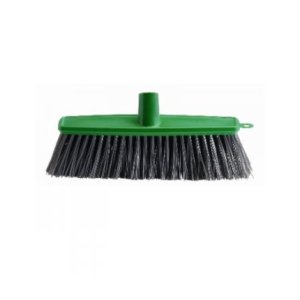Oates Patio Broom Head Only Green 28cm