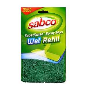 Sabco Superswish Spray Mop Refill Green