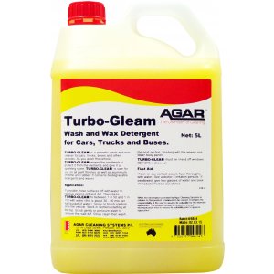 Agar Turbo Gleam Wash/wax 5ltr