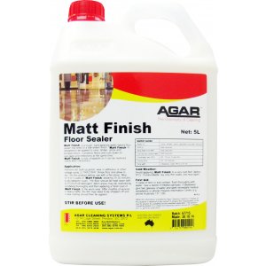 Agar Matt Finish Floor Sealer 5ltr