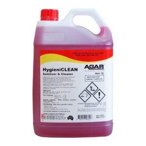 Agar Hygieniclean Sanitiser/cleaner 5ltr         