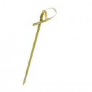 Knotted Bamboo Skewers Pk100 120mm