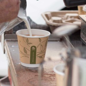 Coffee Cup 8oz Biodegradable Kraft Ctn500